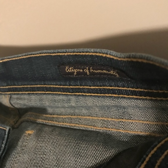 Citizens of humanity low waist flare jeans size 29 - Picture 3 of 4