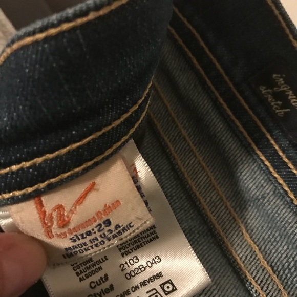 Citizens of humanity low waist flare jeans size 29 - Picture 4 of 4