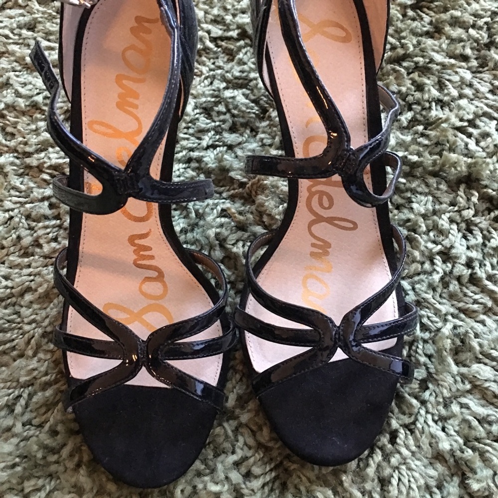 Sam Edelman strappy black heels