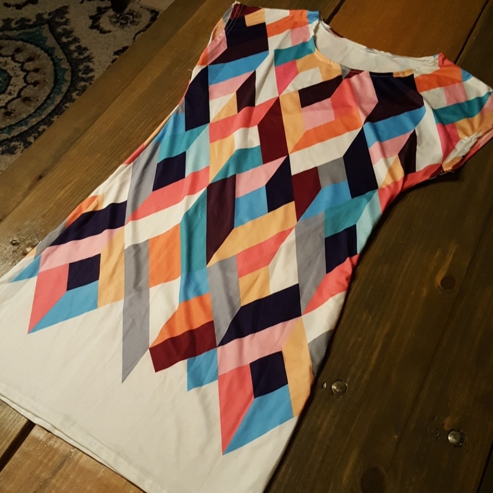 Cute Multicolored Tunic/Dress