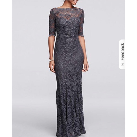 poshmark mother of the bride dress