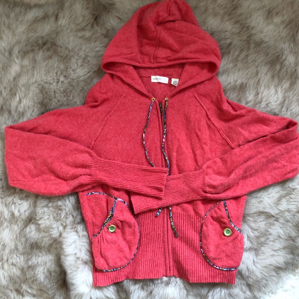NWOT Anthropologie zip up