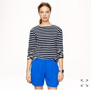 J. Crew pleated crepe short