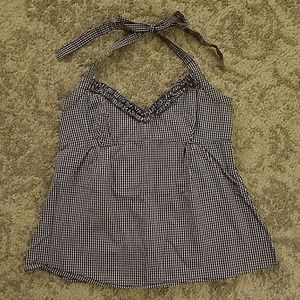J.Crew Gingham tank