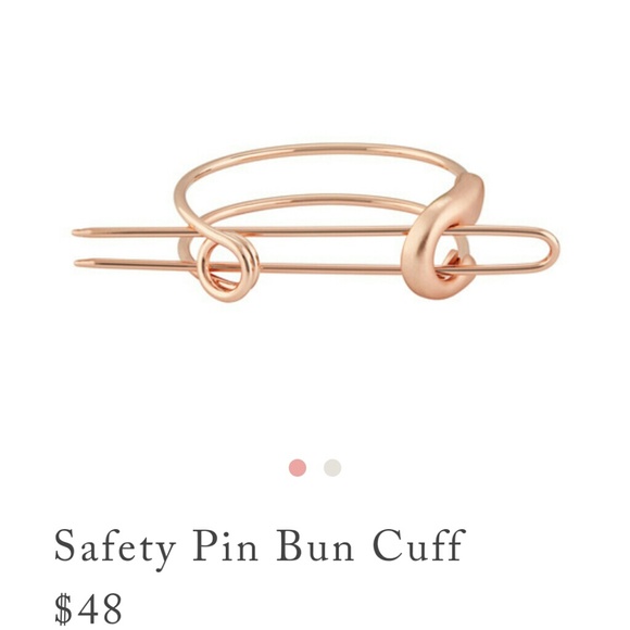 New Safety Pin Bun Cuff in 3 color choices