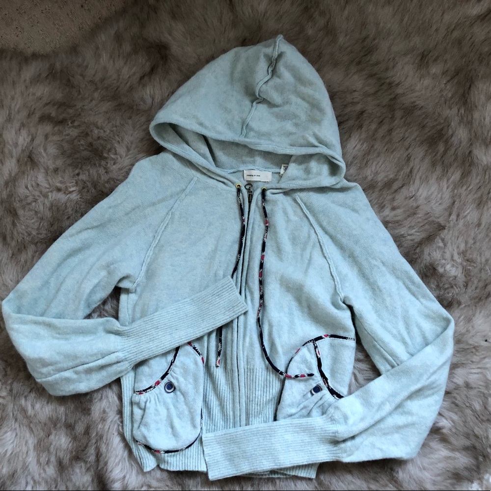 NWOT Anthropologie zip up