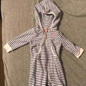 Juicy couture terry one piece 3/6 months