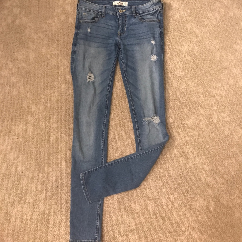 Hollister Light Wash Skinny Jeans