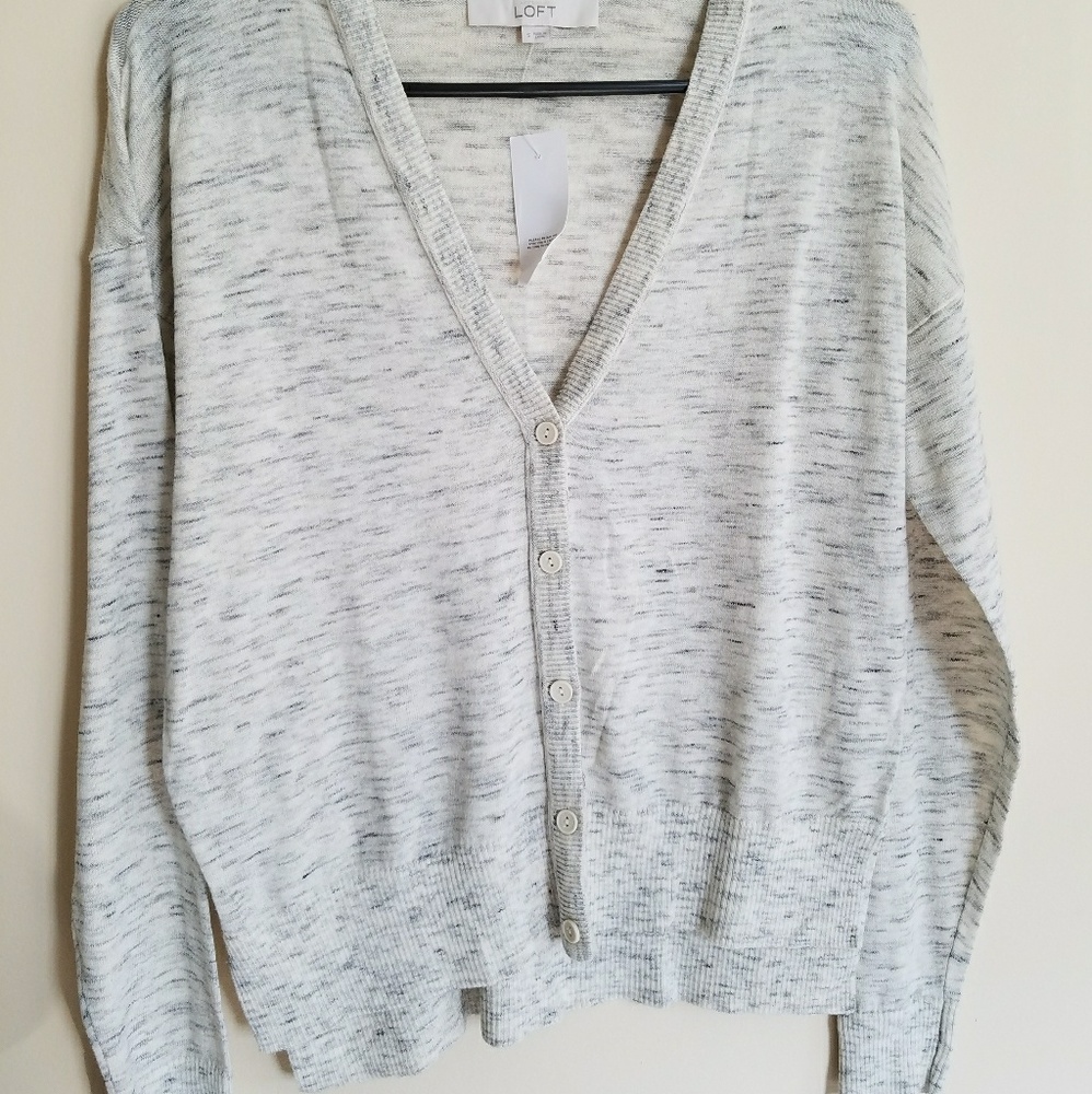 Loft women's sweater jacket