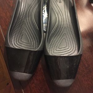 Crocs rubber flats