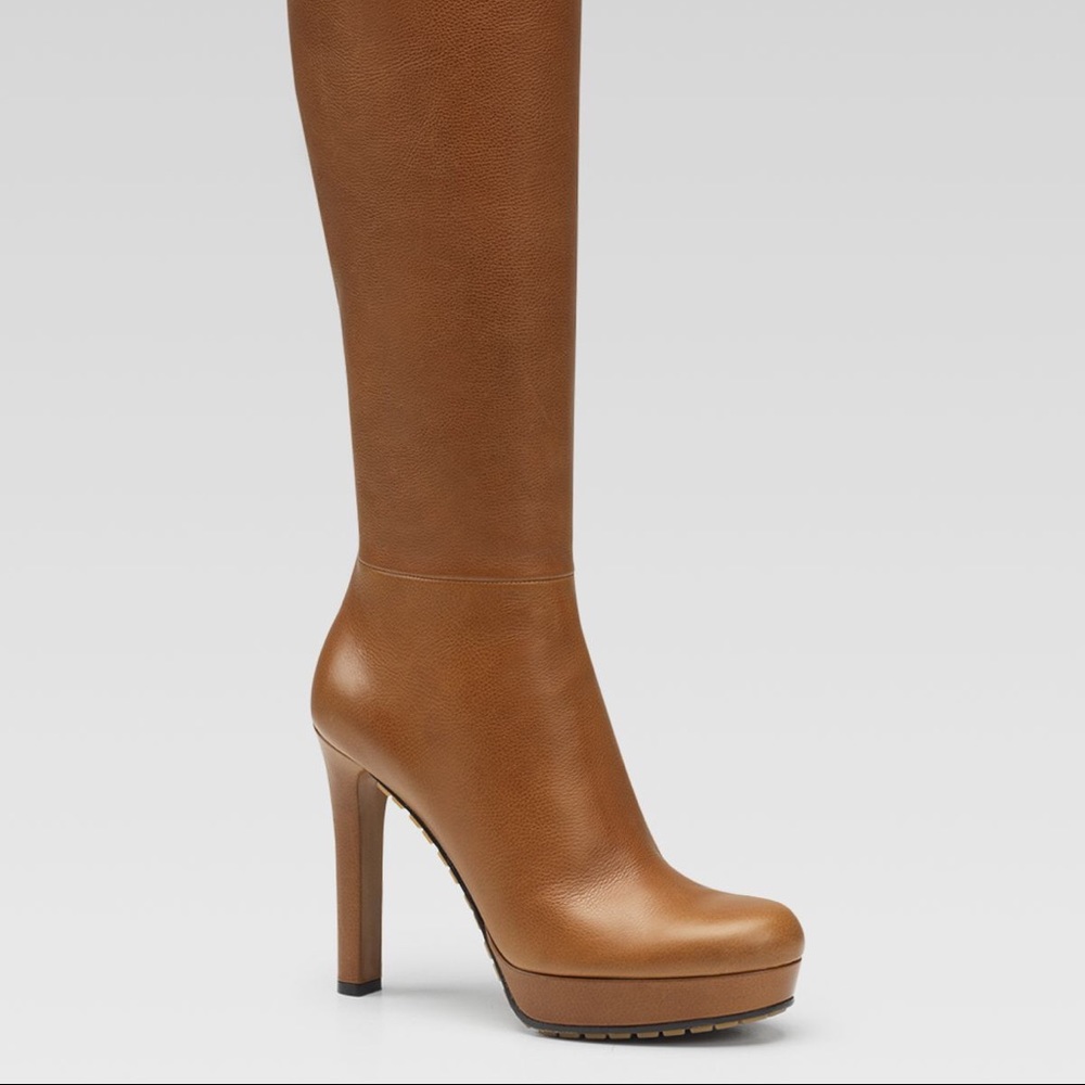 Gucci leather boots