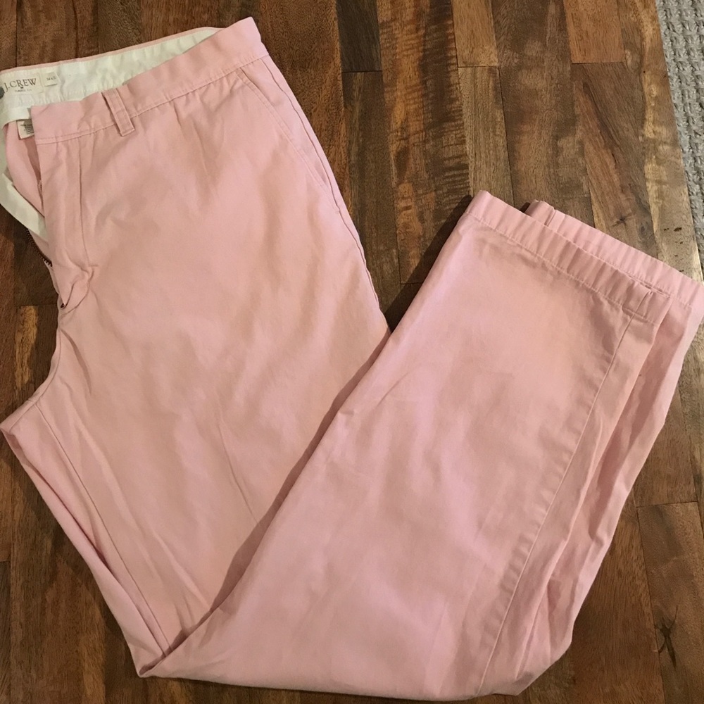 Pink chinos!!