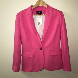*BRAND NEW* H&M Smokin’ Hot Pink Blazer