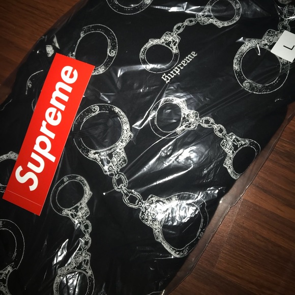 Supreme handcuff hooded sweatshirt