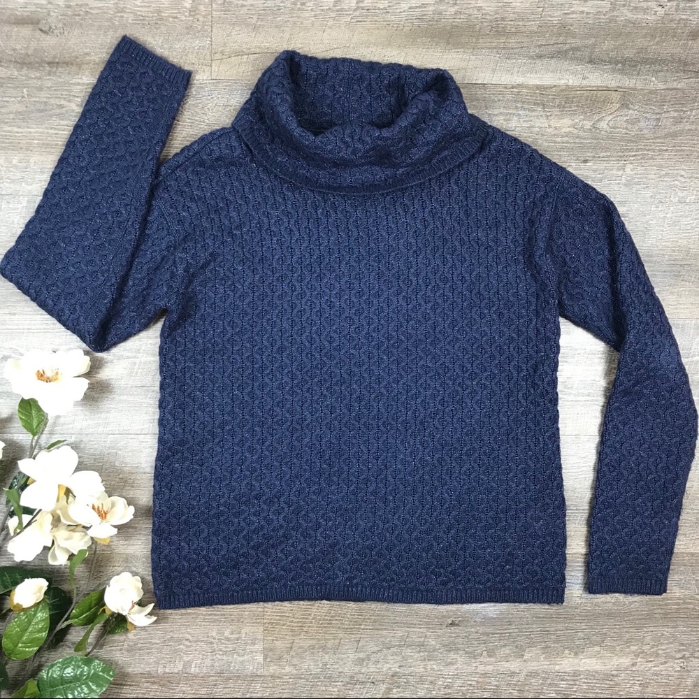 Blue Knit Sonoma Sweater