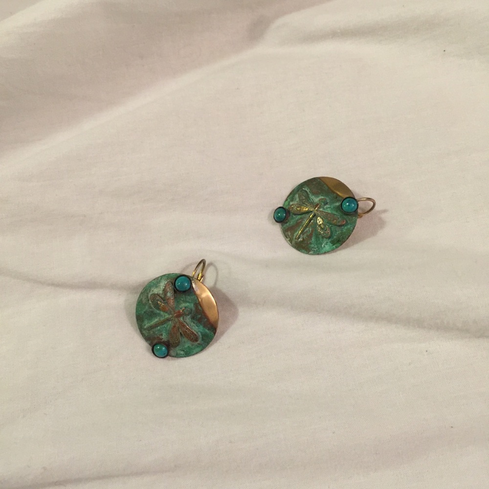 Artisan Dragonfly Earrings