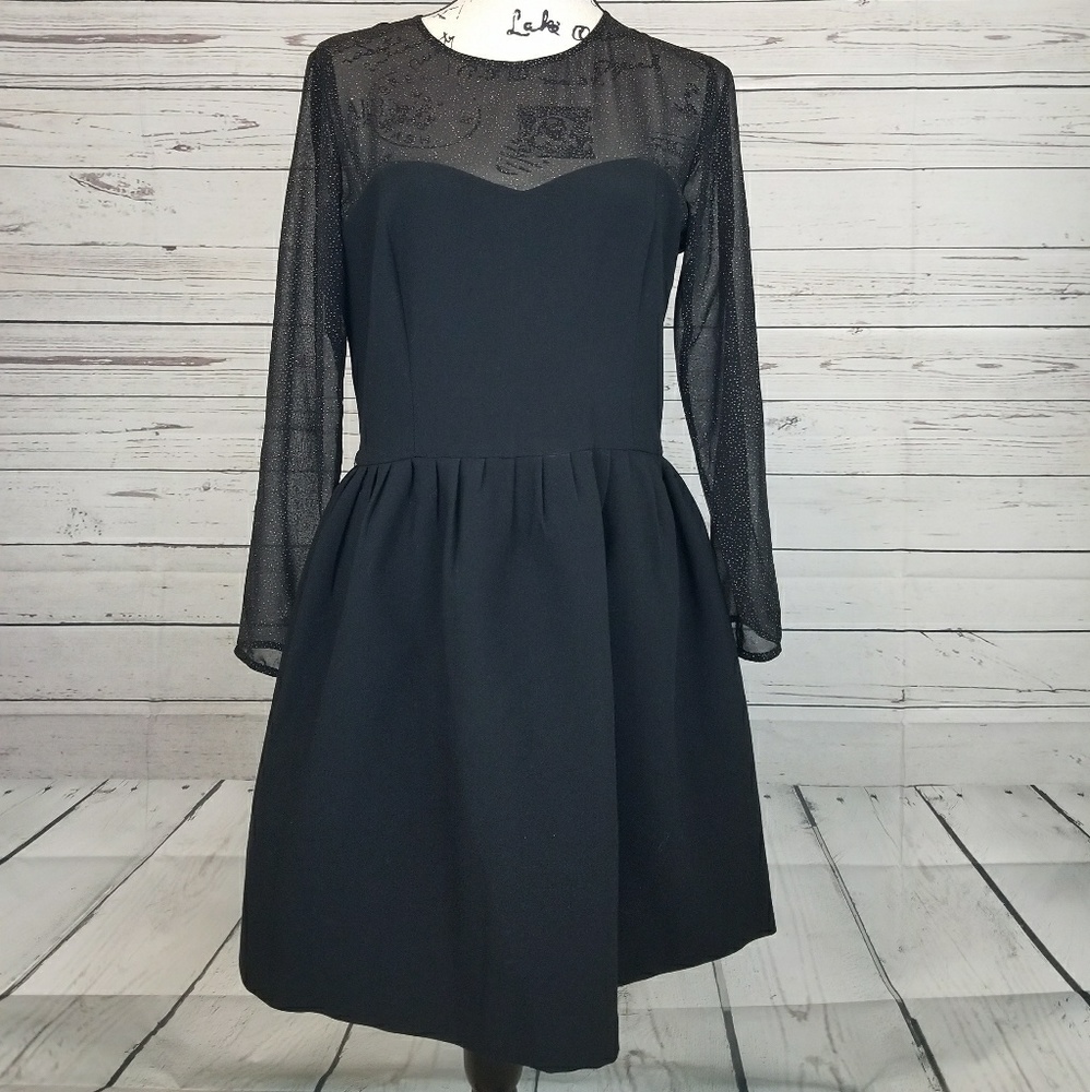 🎈Sale🎈Mango black dress sz L/8