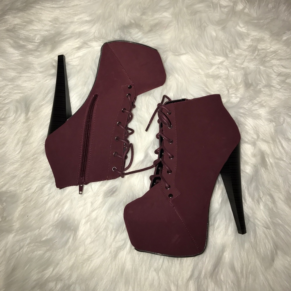 Charlotte Russe Platform Booties
