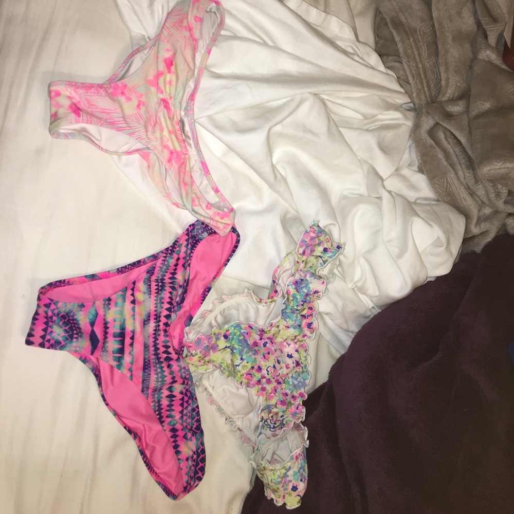 3 pairs of Victoria's Secret bikini bottoms