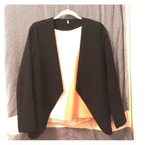 Light, black blazer jacket
