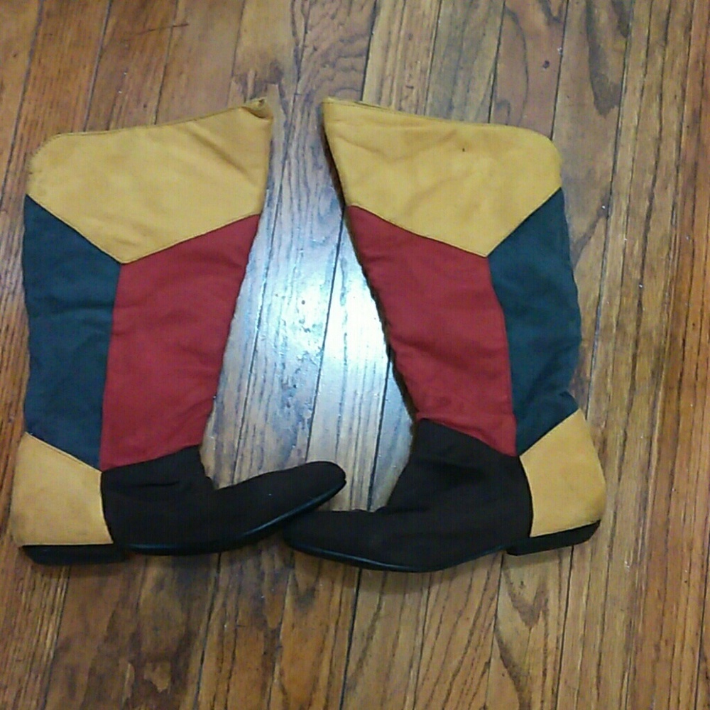 Multi color Boots
