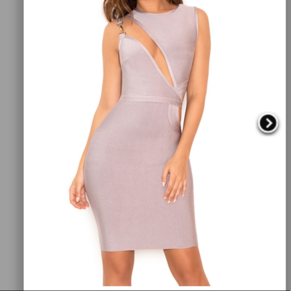 Grey Bandage House of CB 👗 bandage dress.