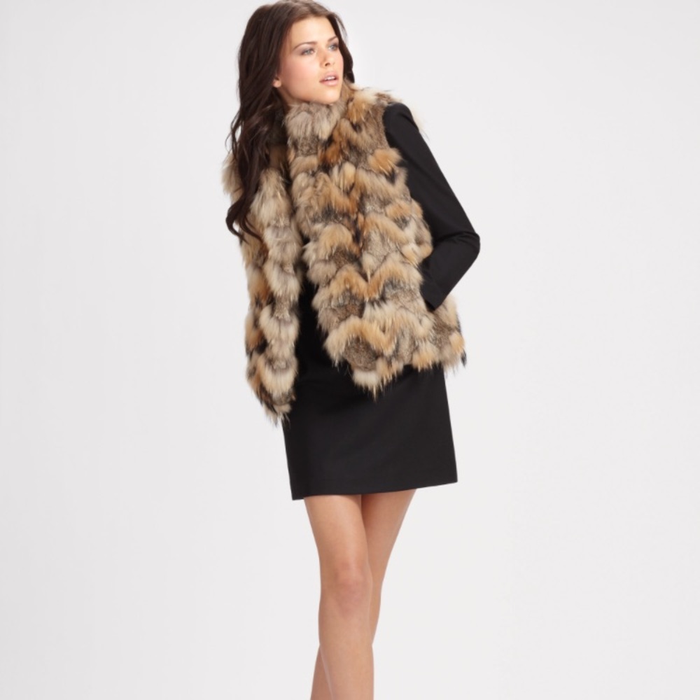 NWOT Theory Brown  Zeila Shagya Vest