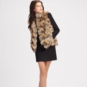 NWOT Theory Brown  Zeila Shagya Vest