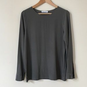 Everlane "The Silk Long-Sleeve Tee"