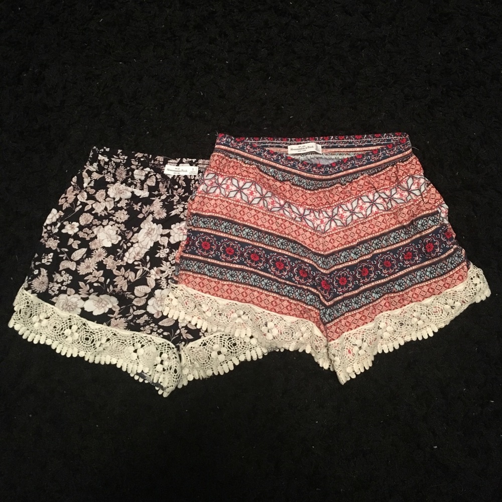 A&F *Black* Shorts Only