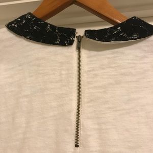 J Crew Peter Pan collar shirt