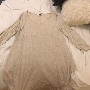 Long Sleeve Maternity Basic Shirt
