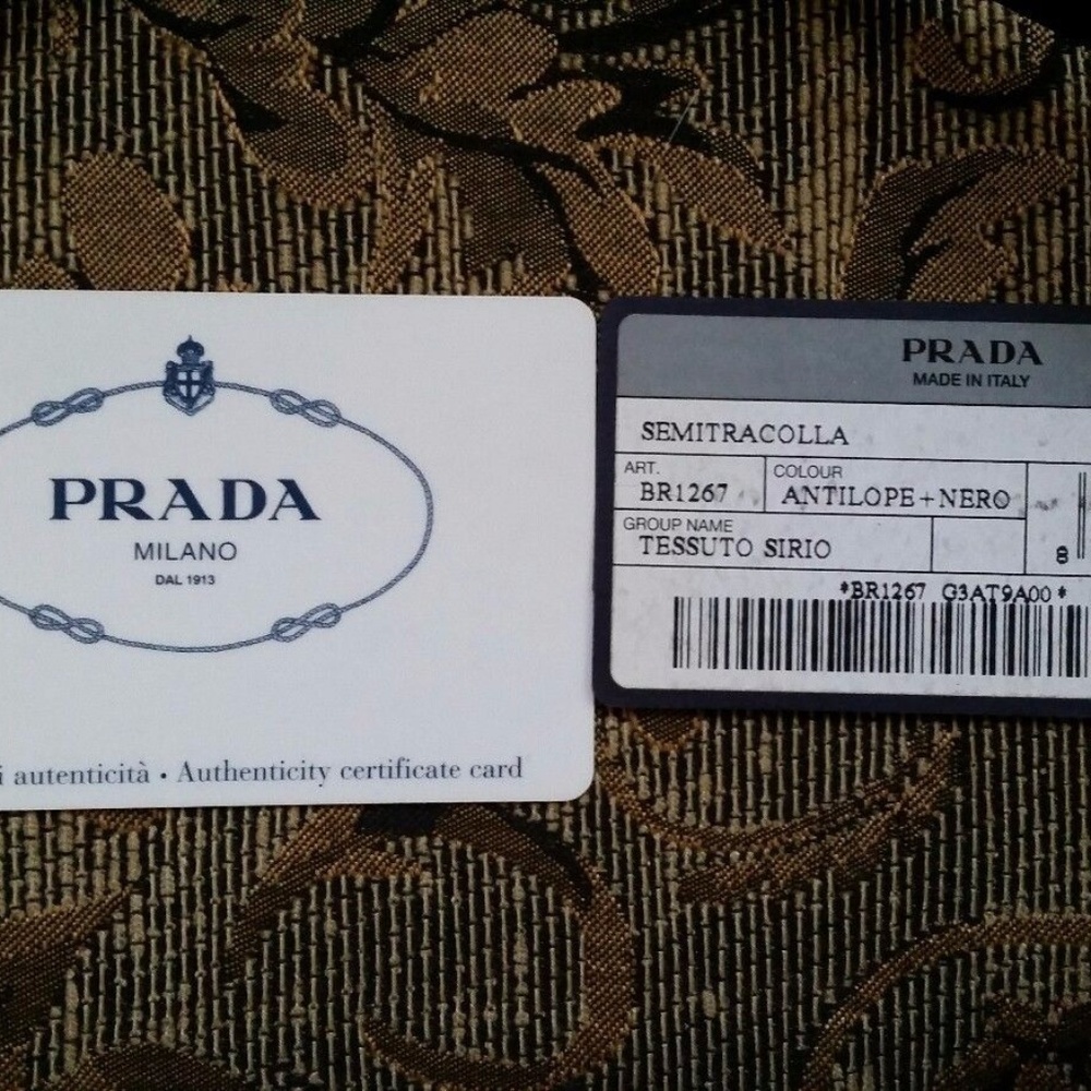 SOLD! PRADA Handbag Auth Semitracolla Bag - Picture 4 of 8