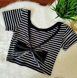 Bow-tie Crop Top