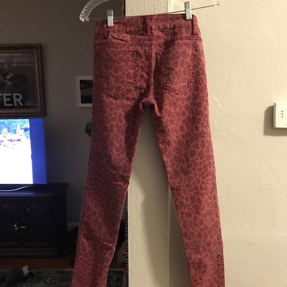 Forever 21 Cheetah Jeans
