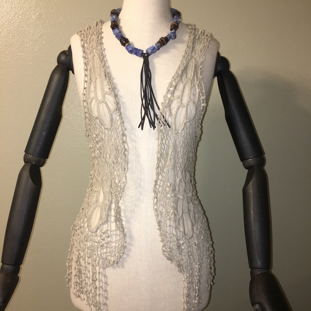 Crochet vest