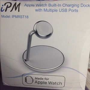Apple Watch built-ln charging dock