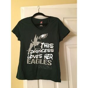 Philadelphia Eagles Tinkerbell T-shirt