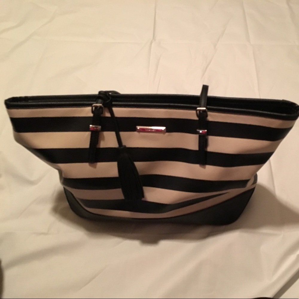 Nine West Striped Tote