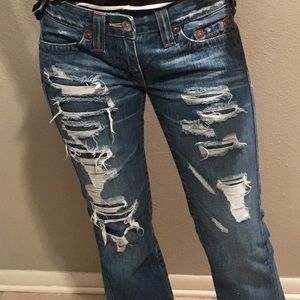 True religion bootcut long jeans