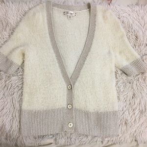 Short sleeve cardigan