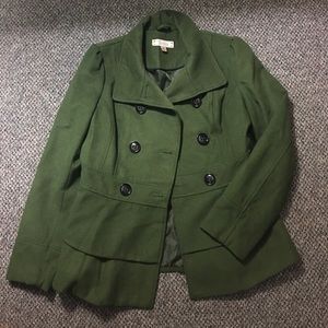 Green Winter Coat