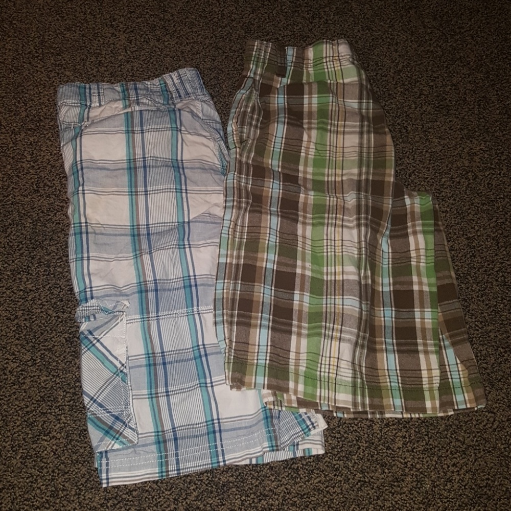 Plaid shorts bundle