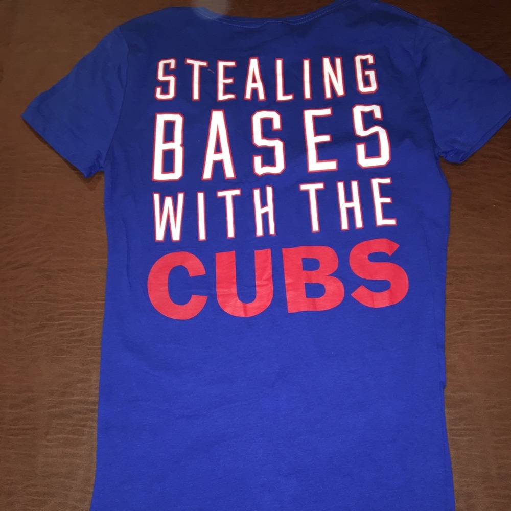 Victoria secret cubs v-cut shirt