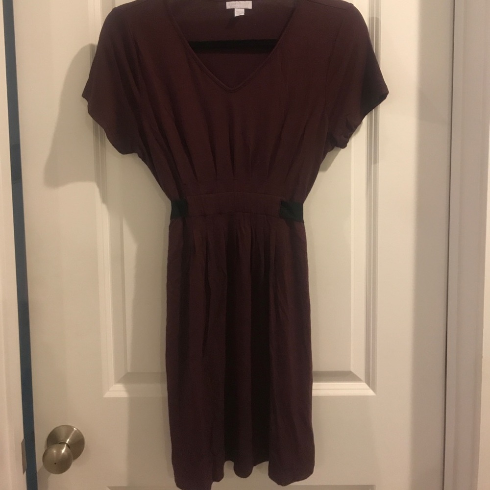 Maroon maternity tunic