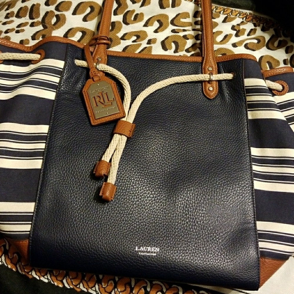 Navy Ralph Lauren Nautical Purse