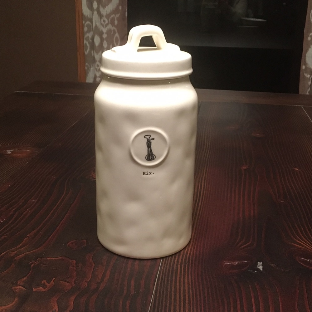 Rae Dunn Mix Icon Canister