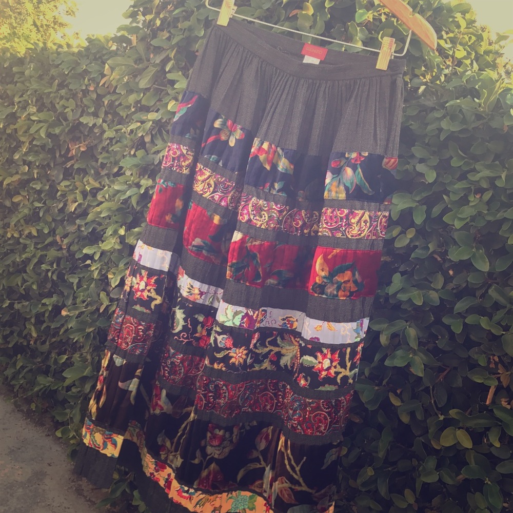 Flowered Kenzo Skirt