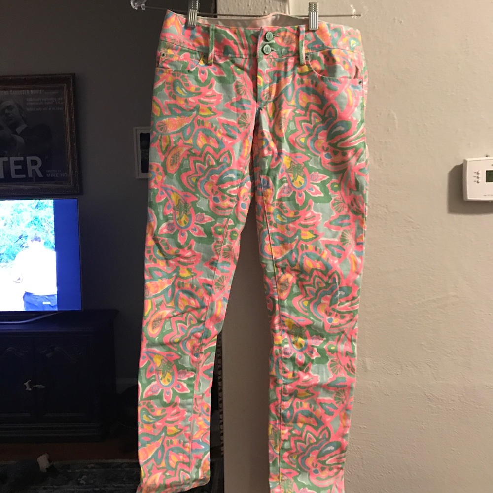 Lilly Pulitzer Worth Skinny Mini Jean