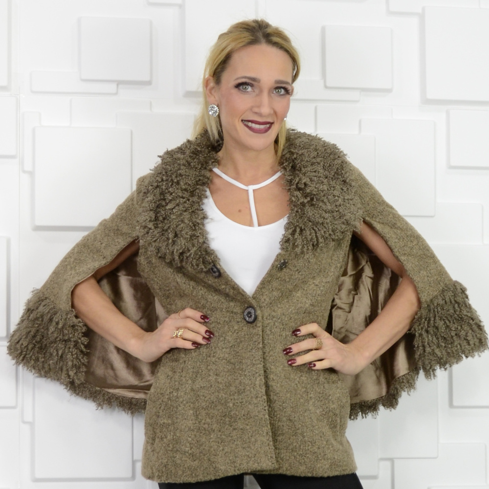 CHIC CAPE COAT ** more colors available** - Picture 3 of 4